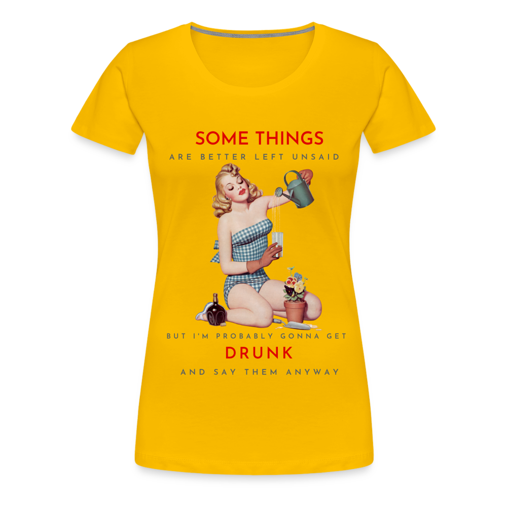 Women's T-Shirt - sun yellow