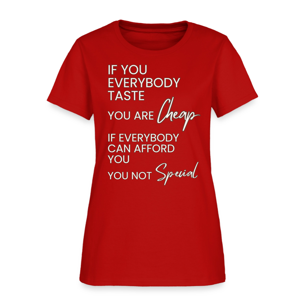 Women's T-Shirt - red