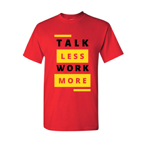 Talk Less_ Red