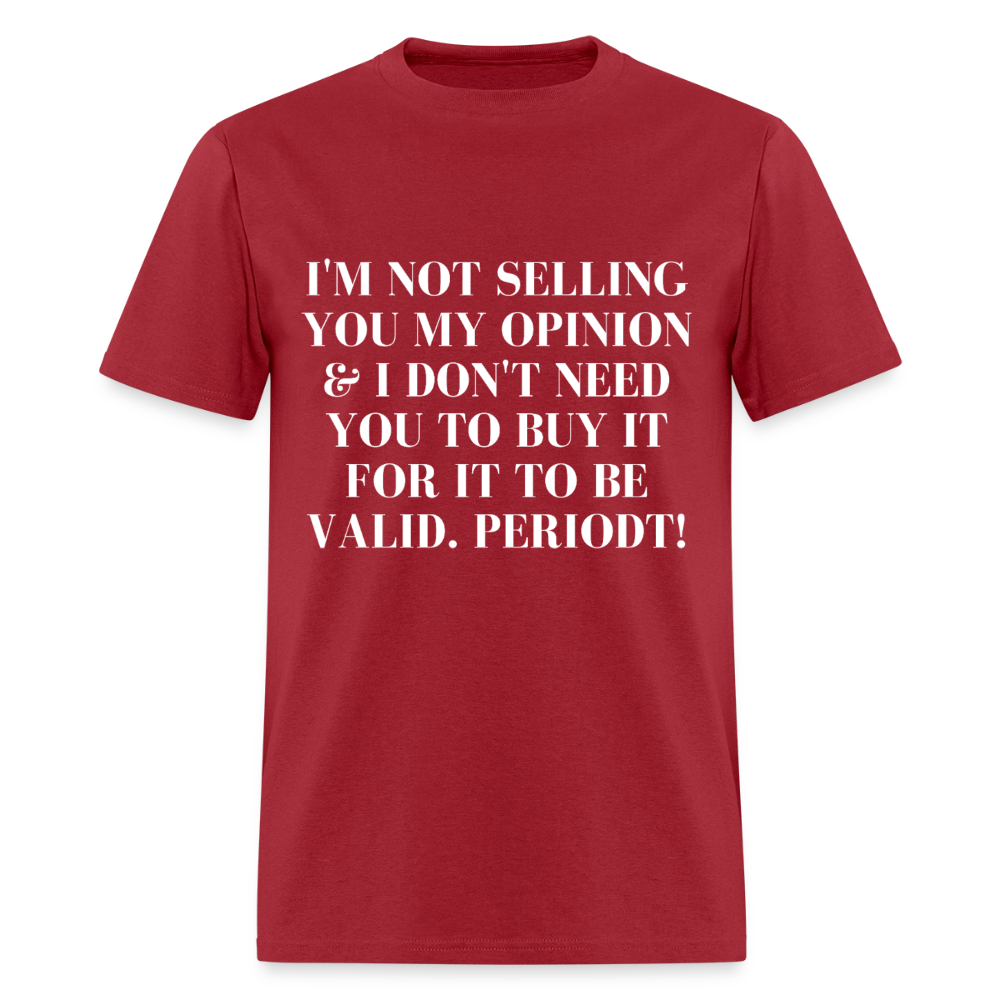 Men's T-Shirt | GILDAN 5000 - dark red