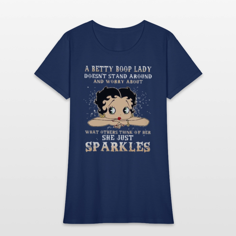 Women's T-Shirt -  blue dusk