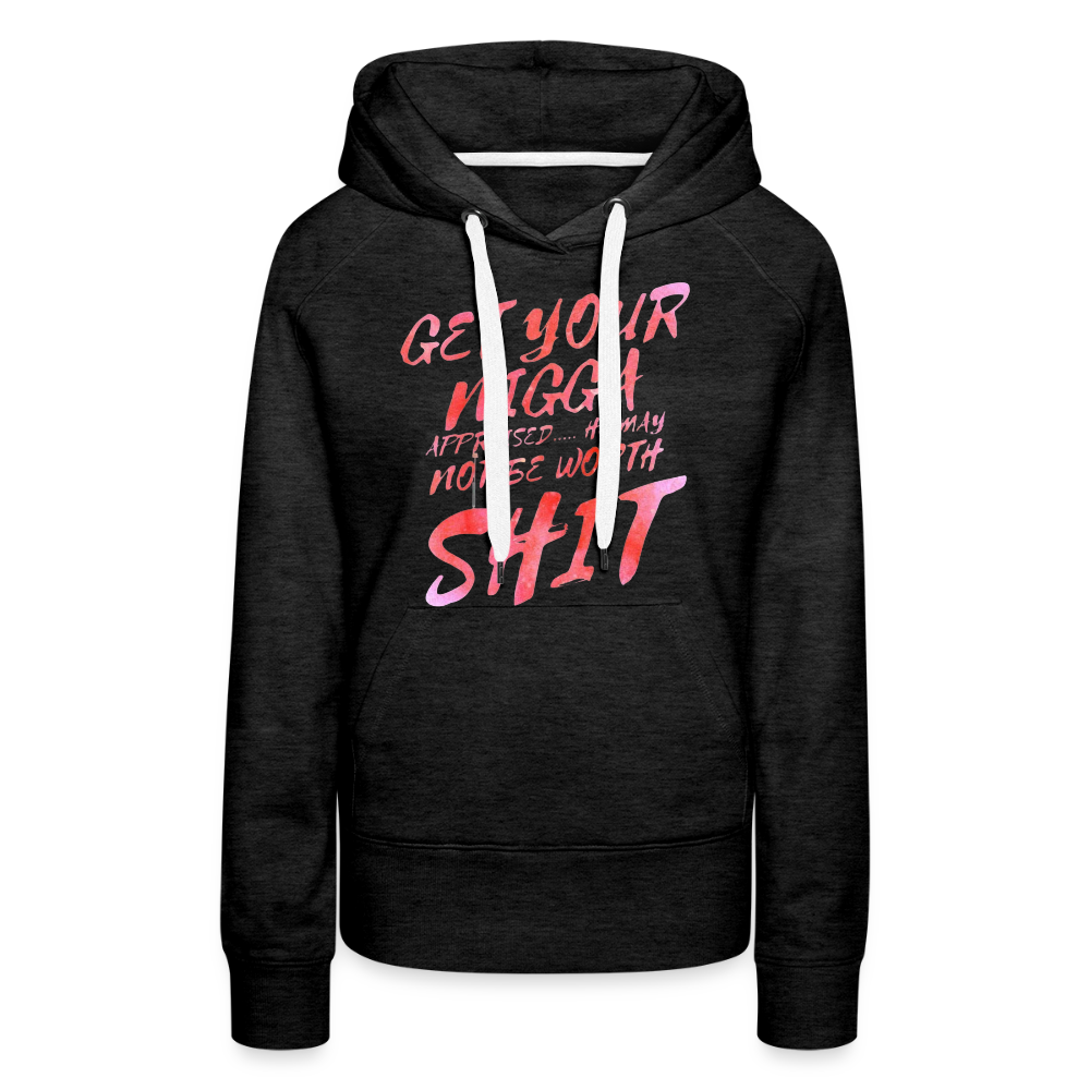 Women’s Premium Hoodie - charcoal grey