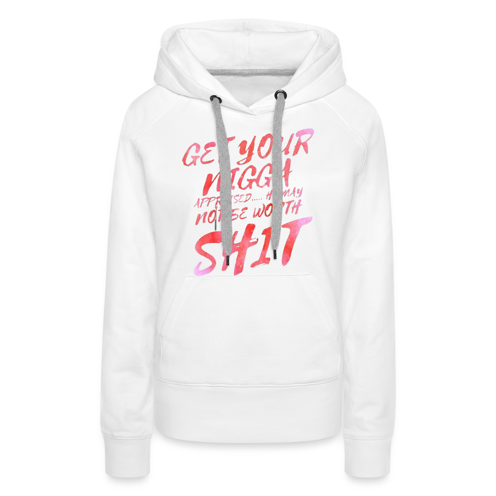 Women’s Premium Hoodie - white