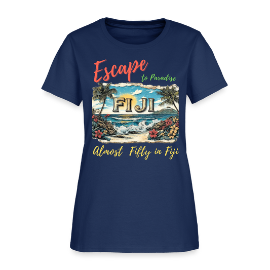 Women's T-Shirt -  blue dusk