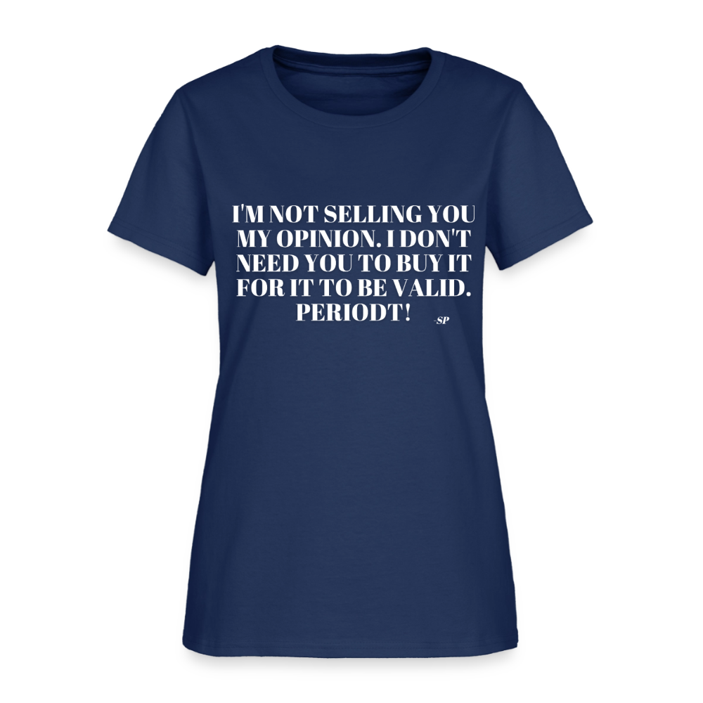 Women's T-Shirt -  blue dusk