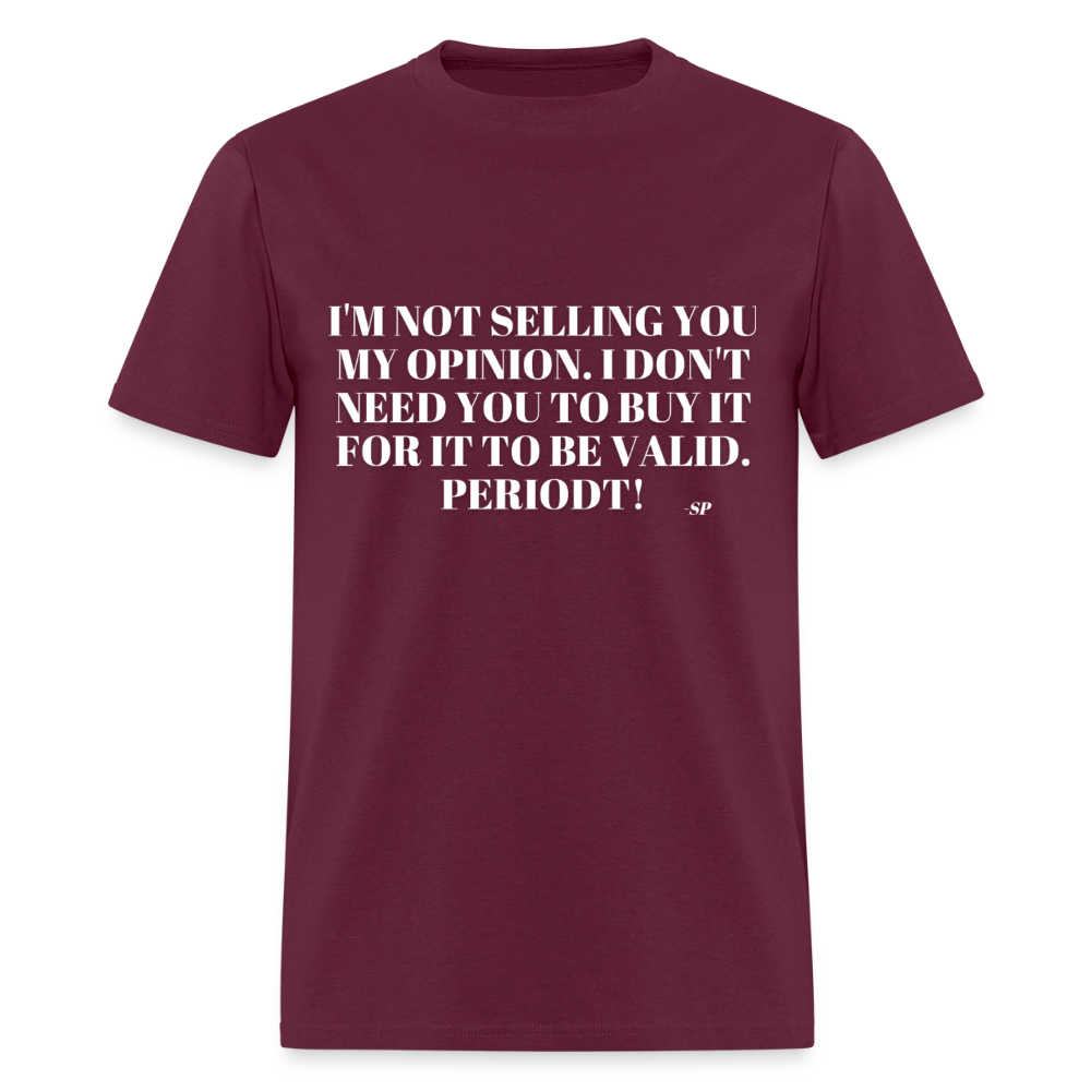 Men's T-Shirt | GILDAN 5000 - burgundy