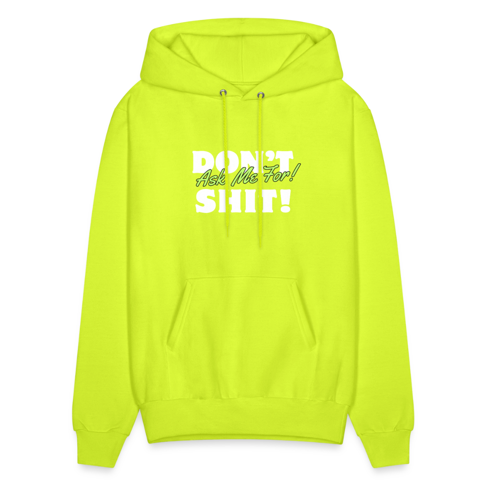 Men's Hoodie - safety green