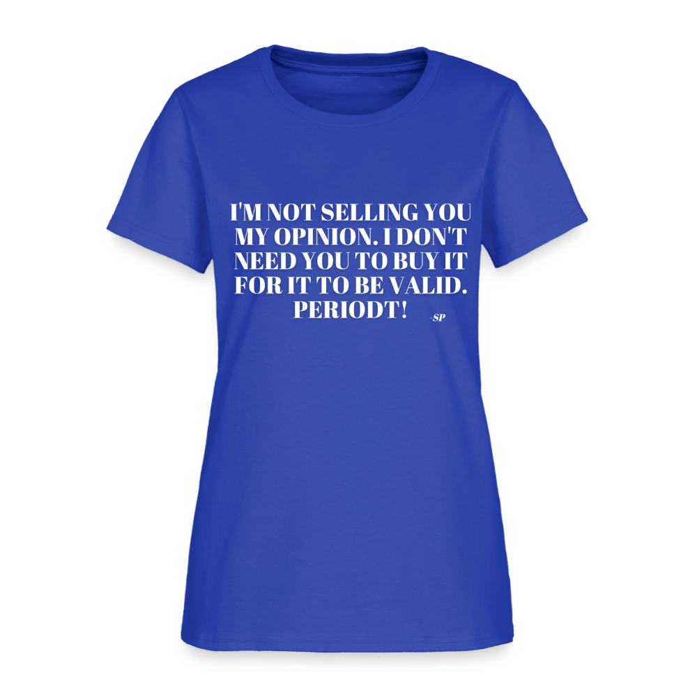 Women's T-Shirt - royal blue
