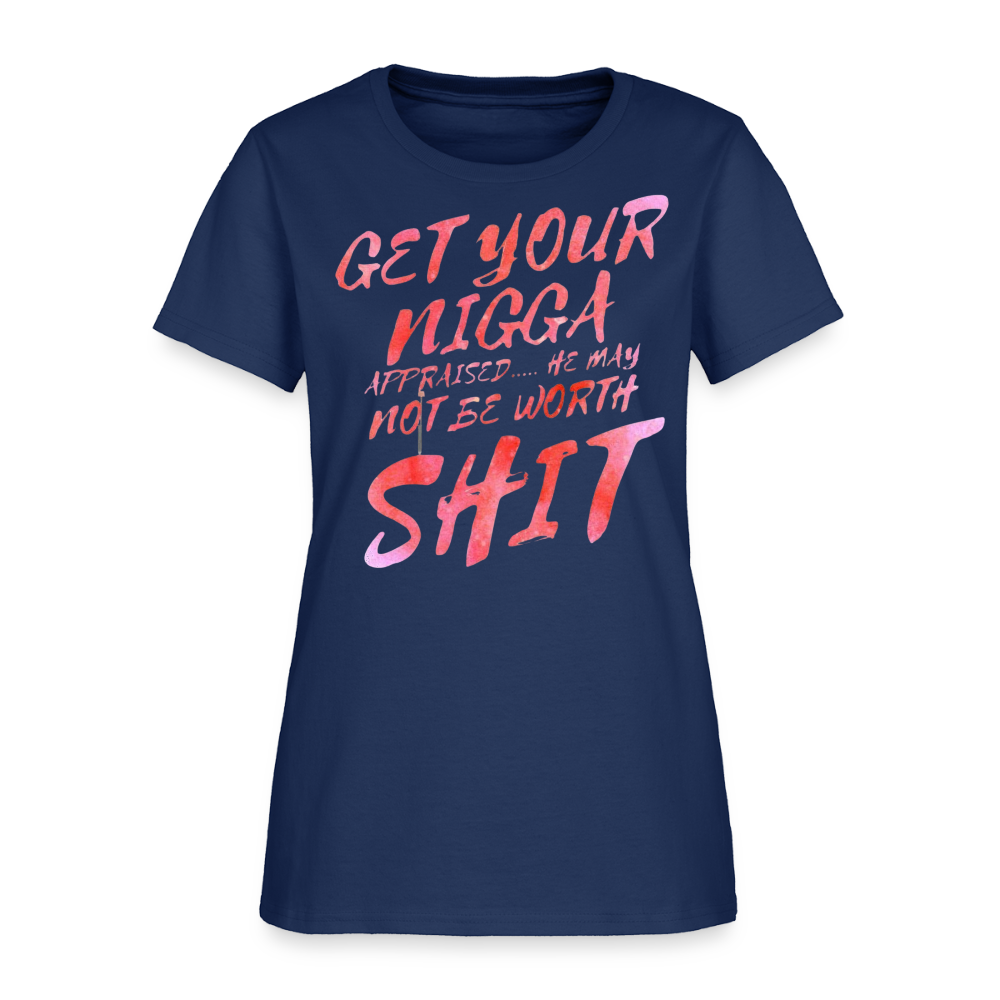Women's T-Shirt -  blue dusk