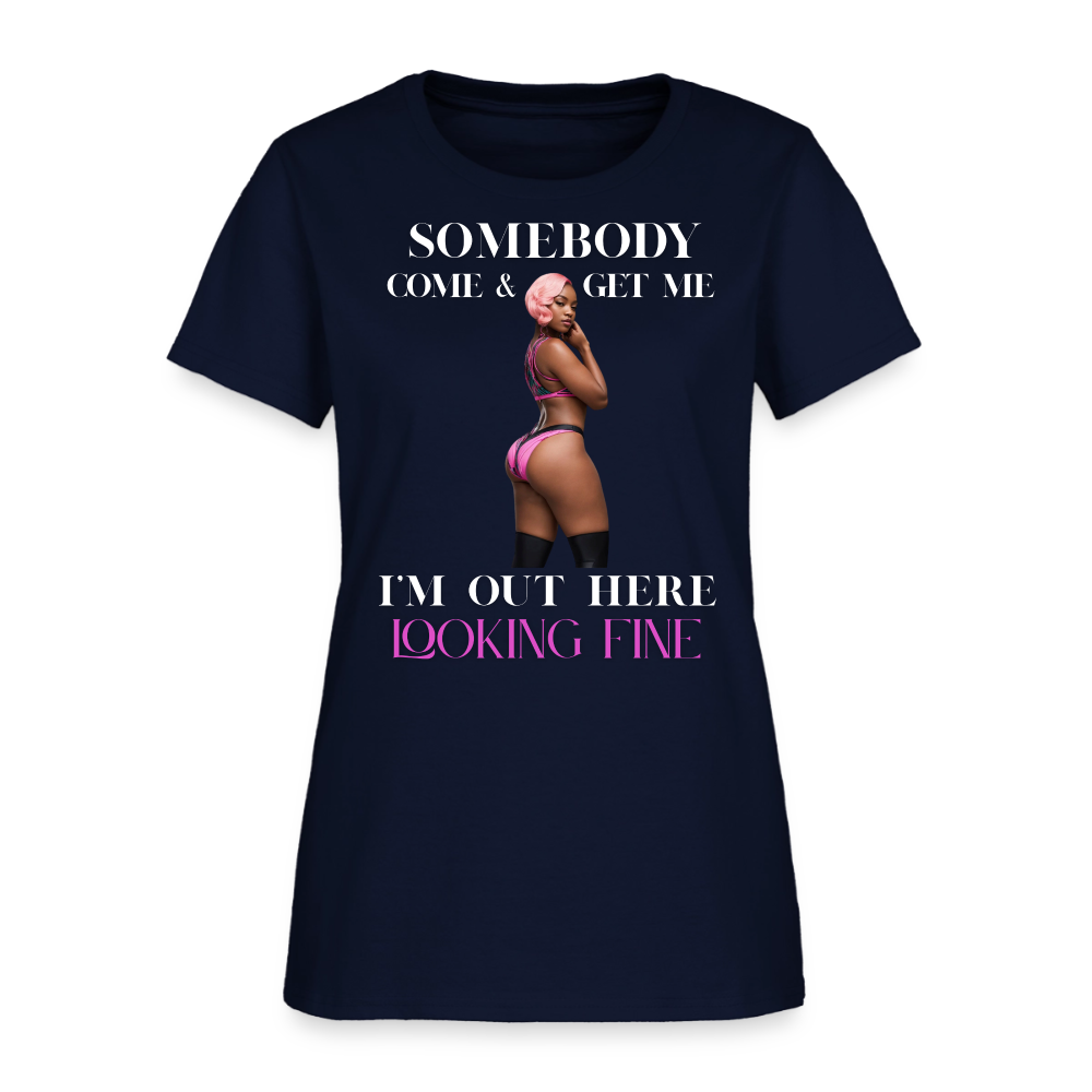 Women's T-Shirt - navy