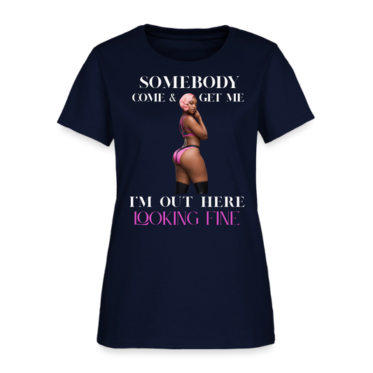 Women's T-Shirt - navy