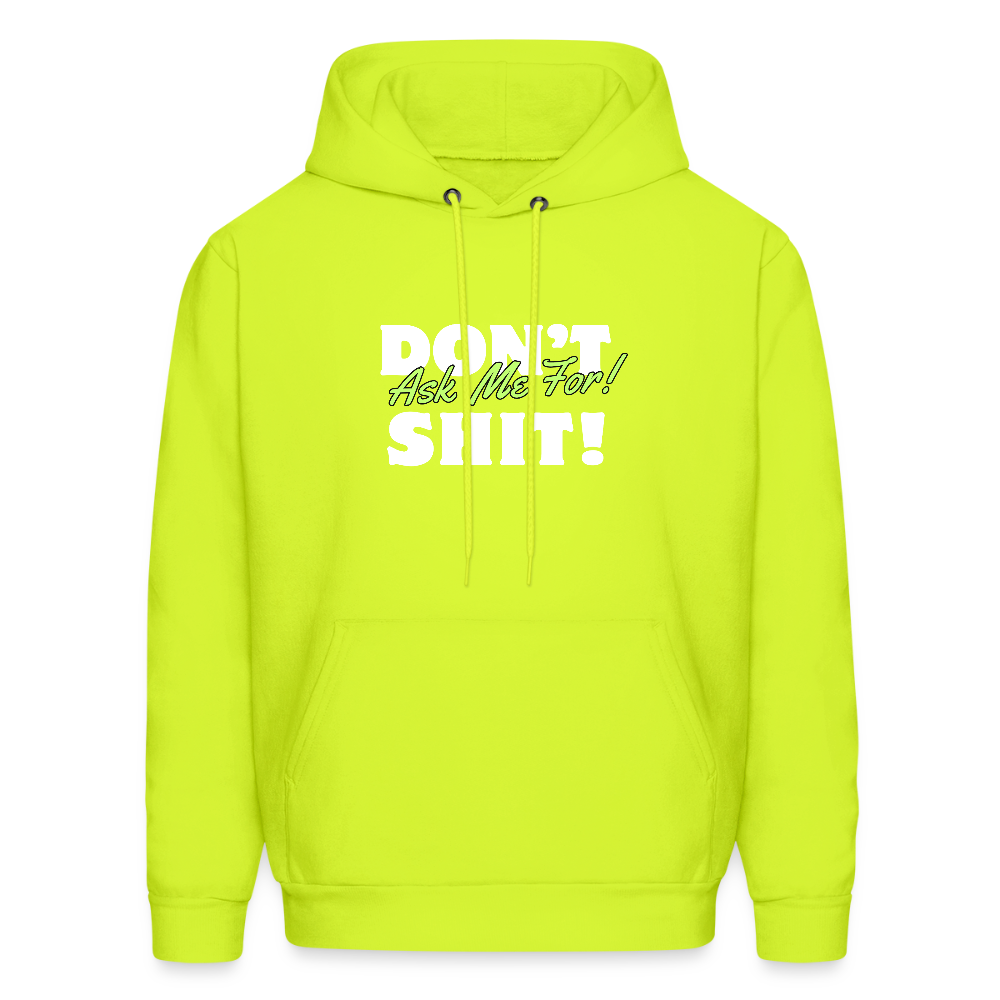 Men's Hoodie - safety green