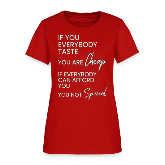 Women's T-Shirt - red