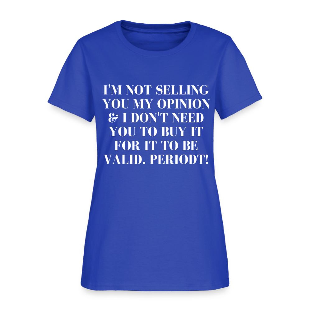 Women's T-Shirt - royal blue