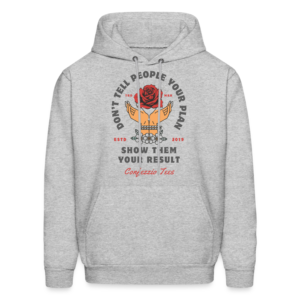 Men's Hoodie - heather gray