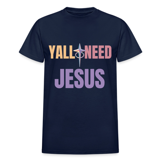 Gildan Ultra Cotton Adult T-Shirt - navy