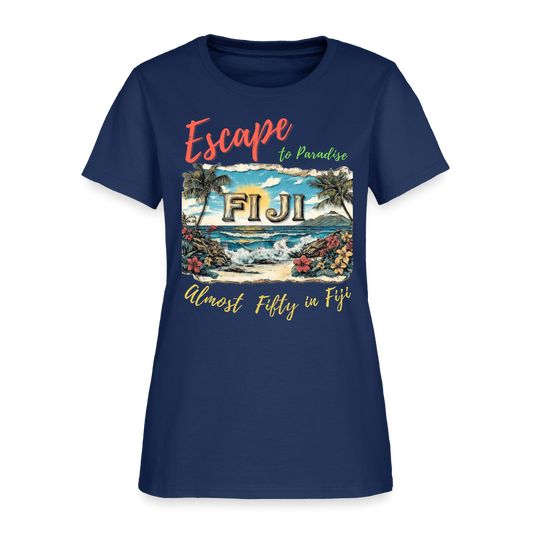 Women's T-Shirt -  blue dusk