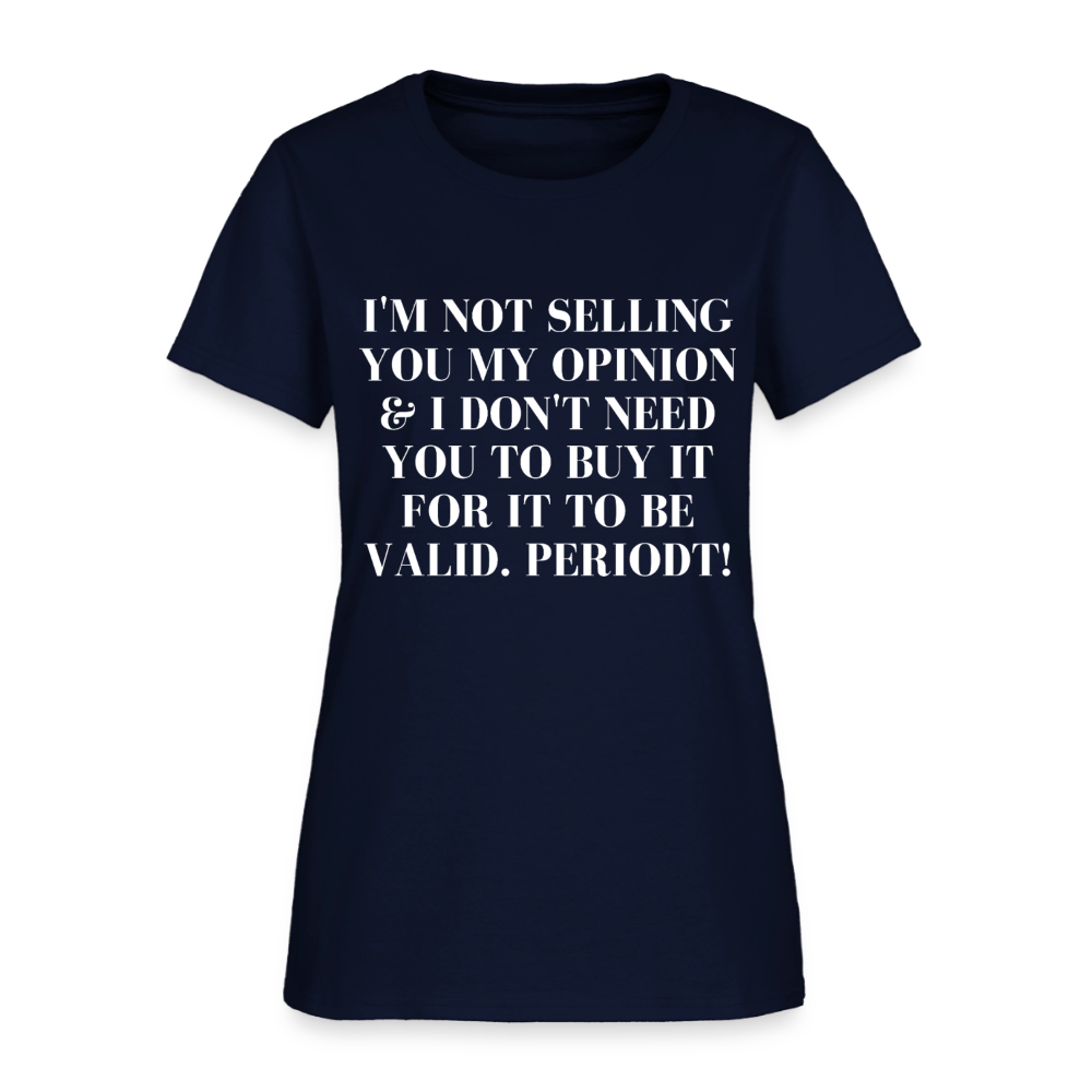 Women's T-Shirt - navy