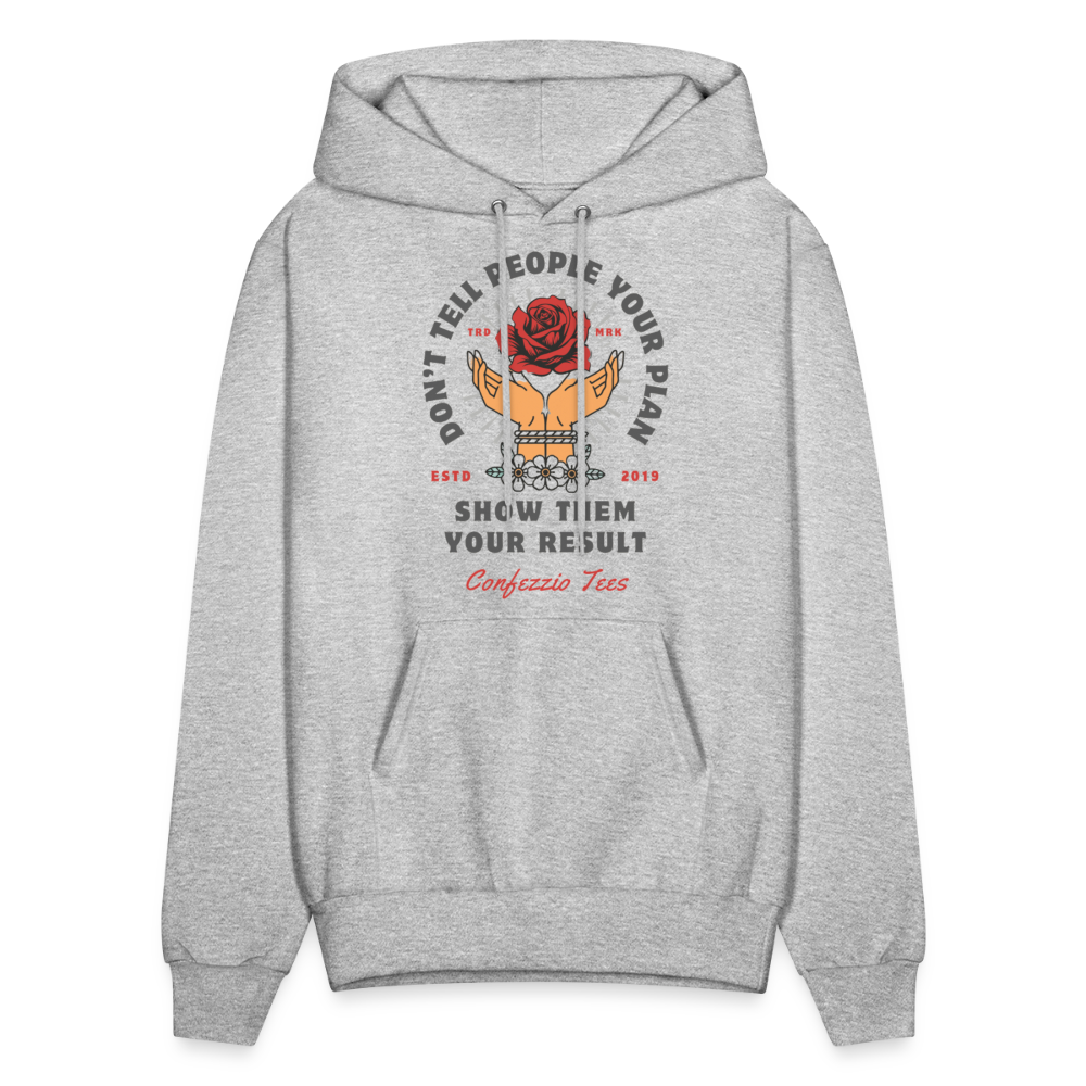 Men's Hoodie - heather gray