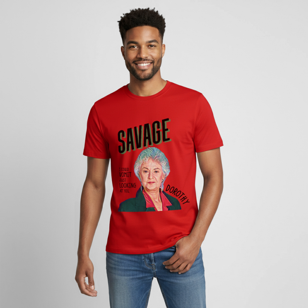 Gildan Ultra Cotton Adult T-Shirt - red