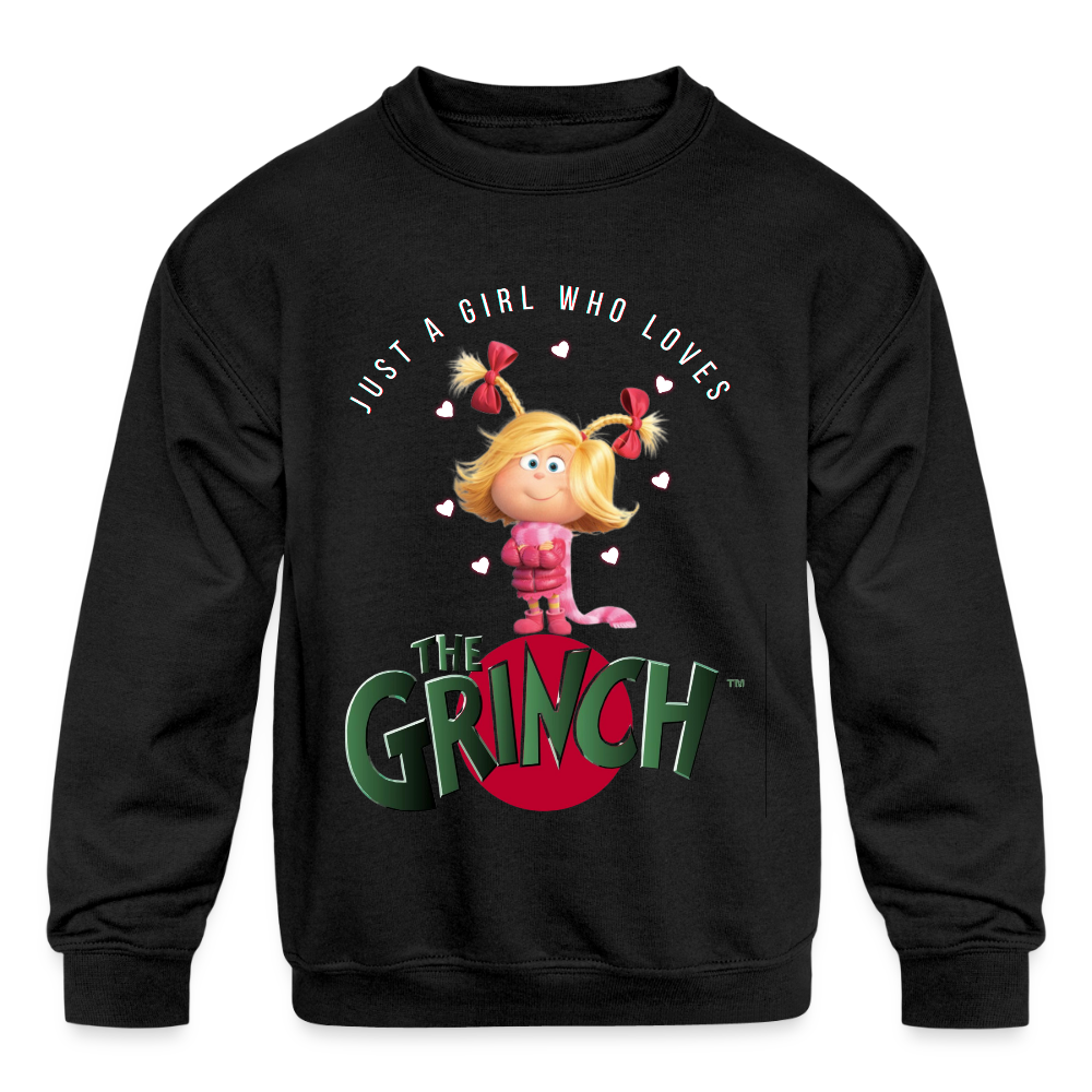 Kids' Crewneck Sweatshirt - black