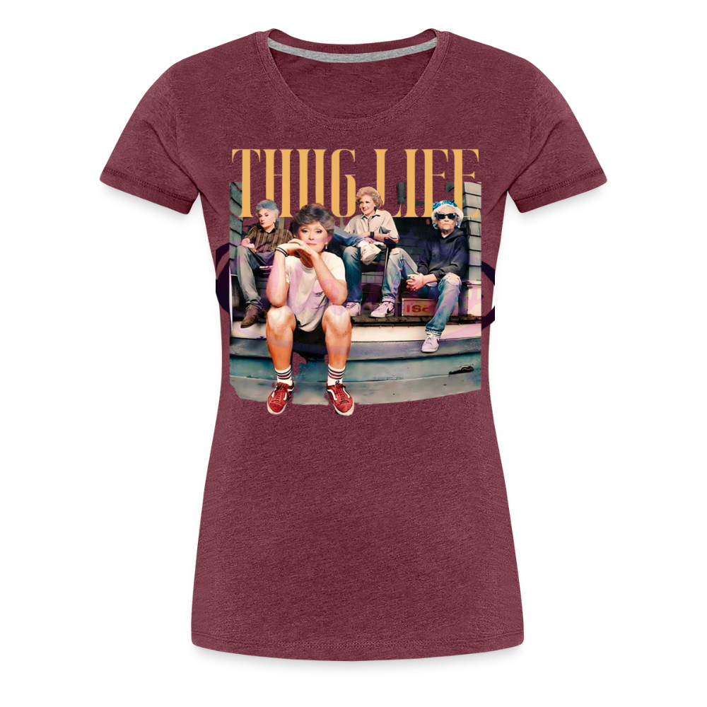Gildan Ultra Cotton Adult T-Shirt - heather burgundy