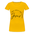 Women’s Premium T-Shirt - sun yellow