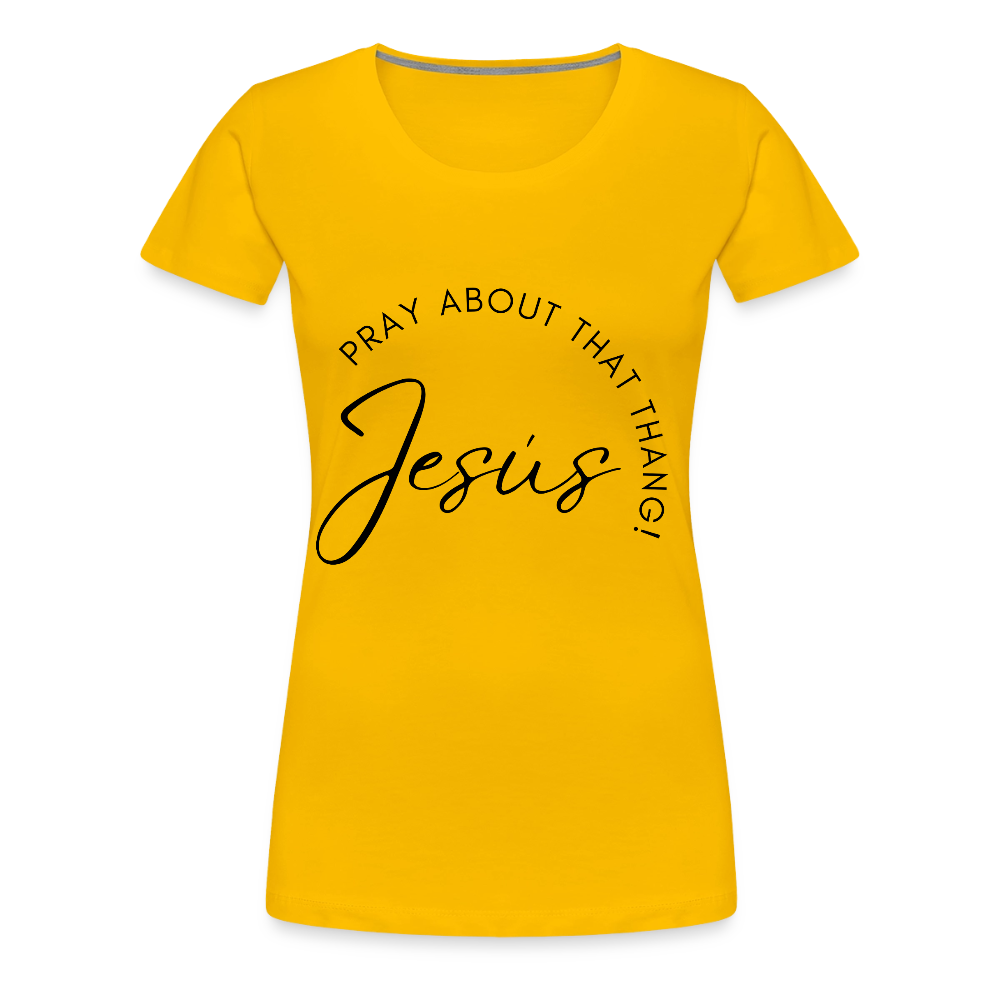 Women’s Premium T-Shirt - sun yellow