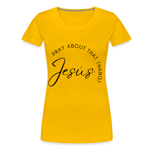 Women’s Premium T-Shirt - sun yellow