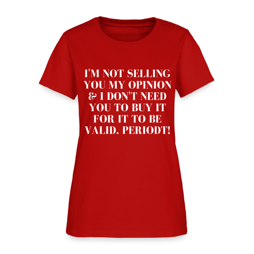 Women's T-Shirt - red