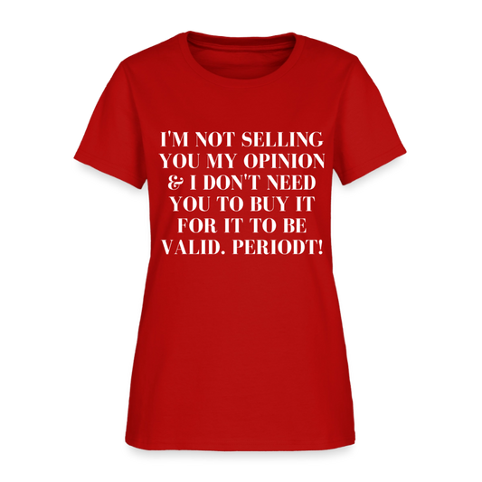 Women's T-Shirt - red