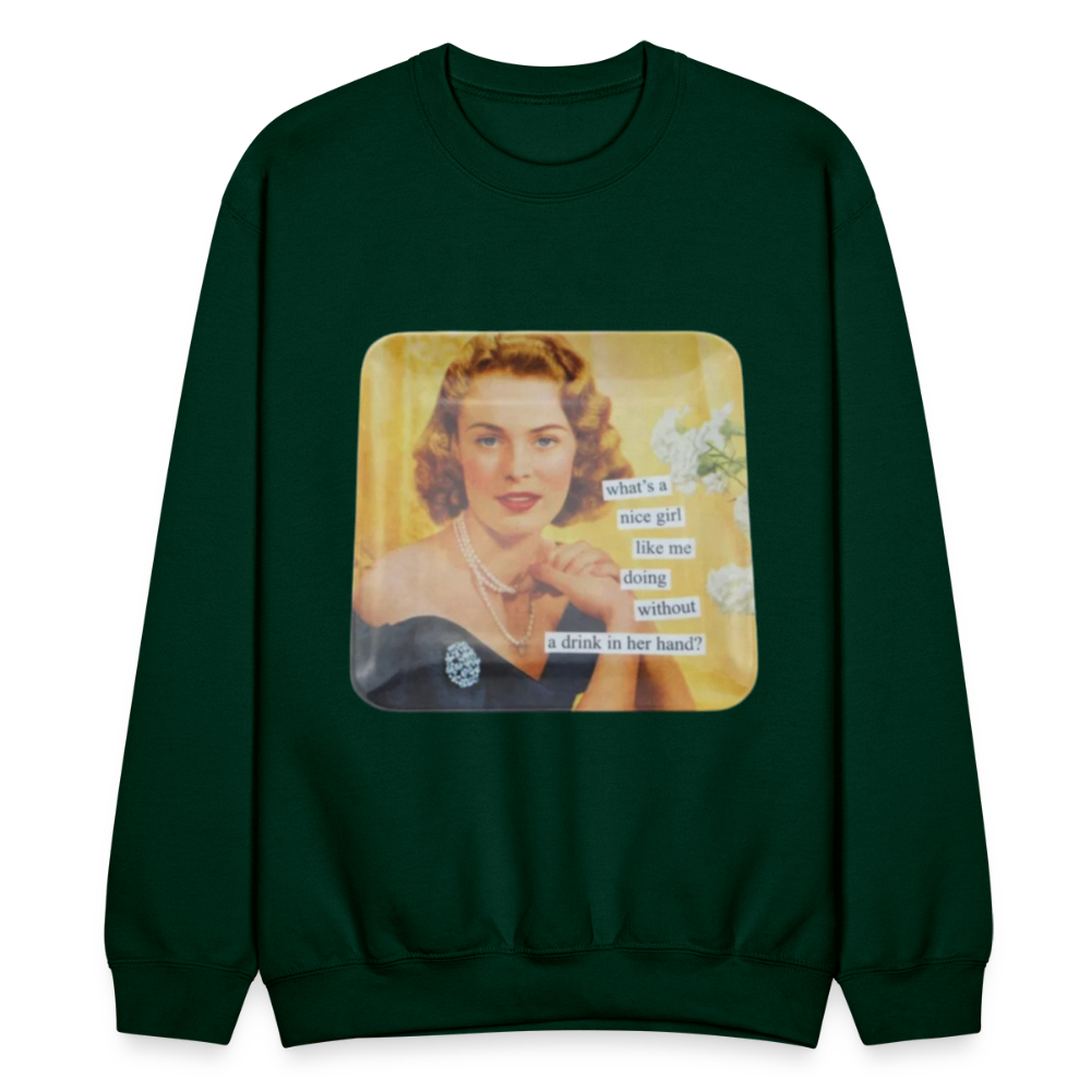Crewneck Sweatshirt - forest green