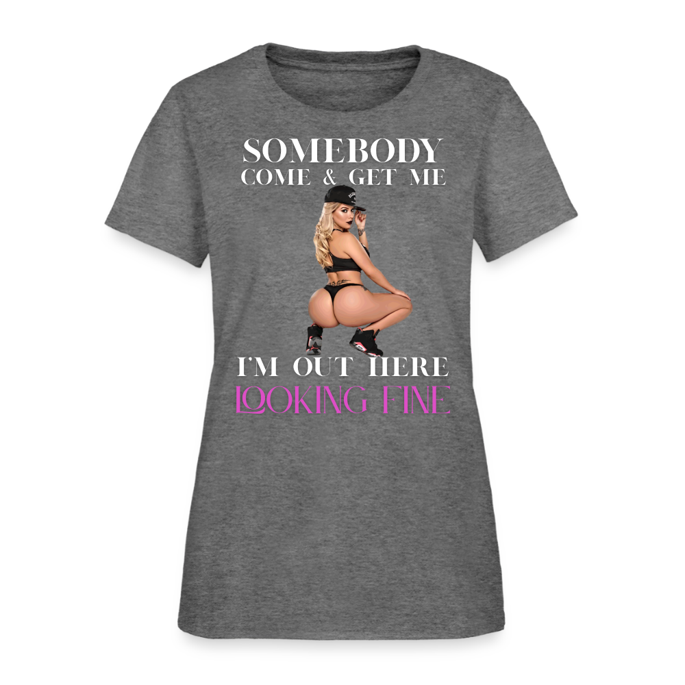 Women's T-Shirt - graphite heather