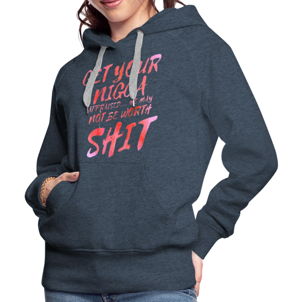 Women’s Premium Hoodie - heather denim