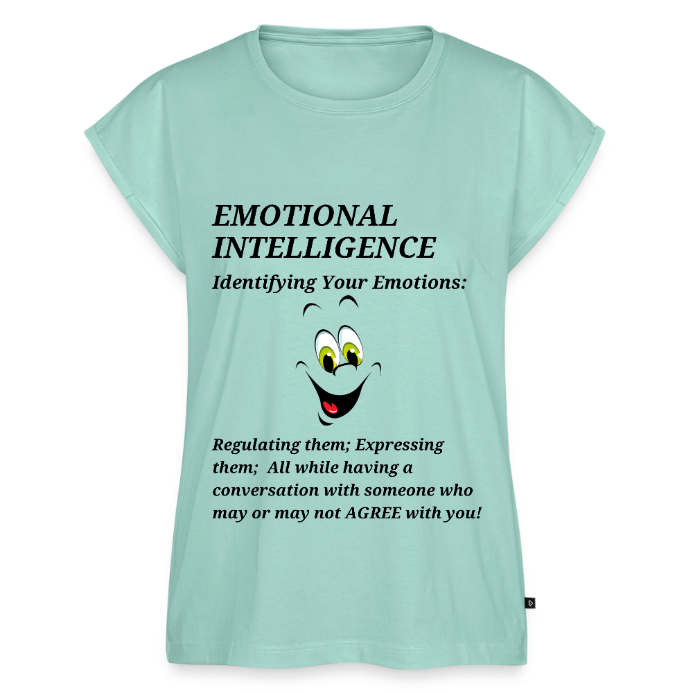Women's Roll Cuff T-Shirt - mint