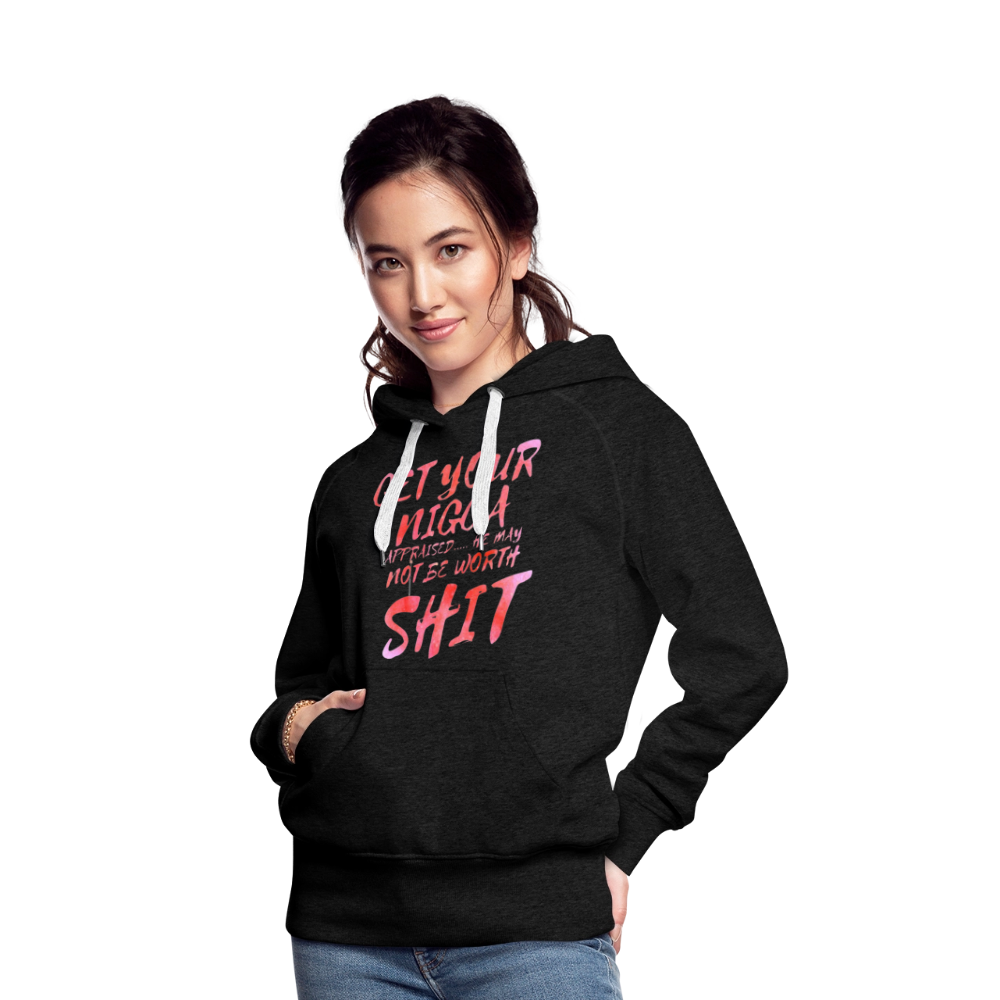 Women’s Premium Hoodie - charcoal grey