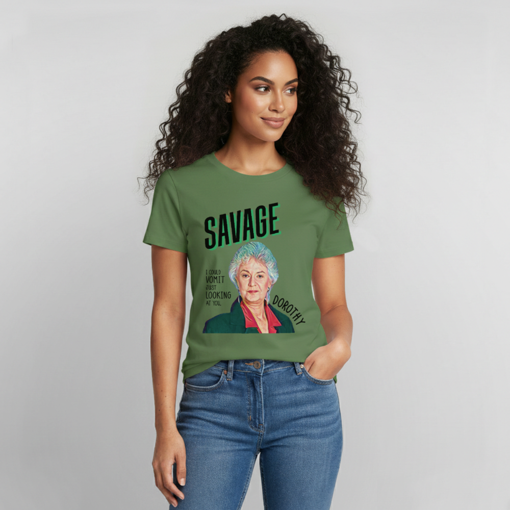 Gildan Ultra Cotton Adult T-Shirt - military green