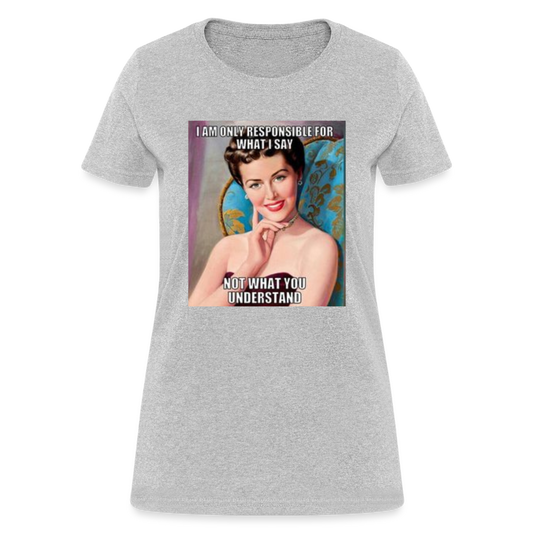 Women's T-Shirt - heather gray