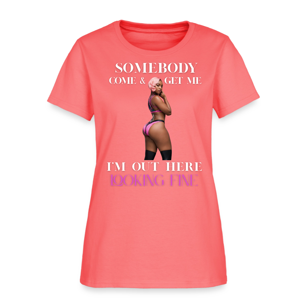 Women's T-Shirt - coral