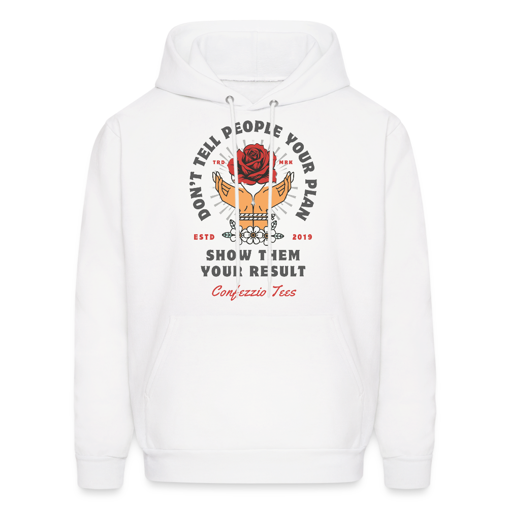 Men's Hoodie - white