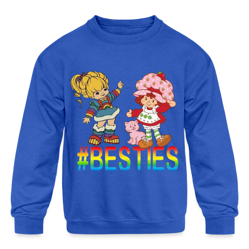 Kids' Crewneck Sweatshirt - royal blue