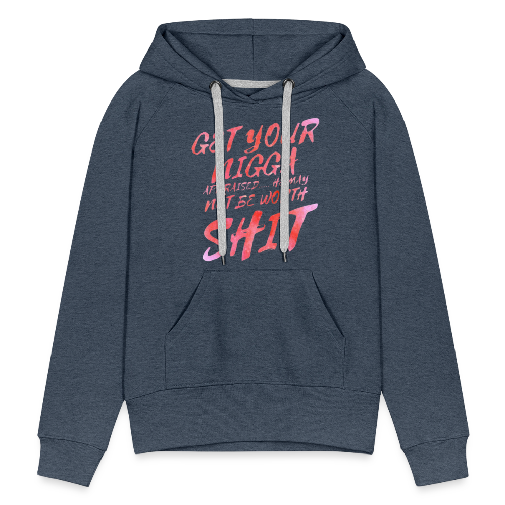 Women’s Premium Hoodie - heather denim