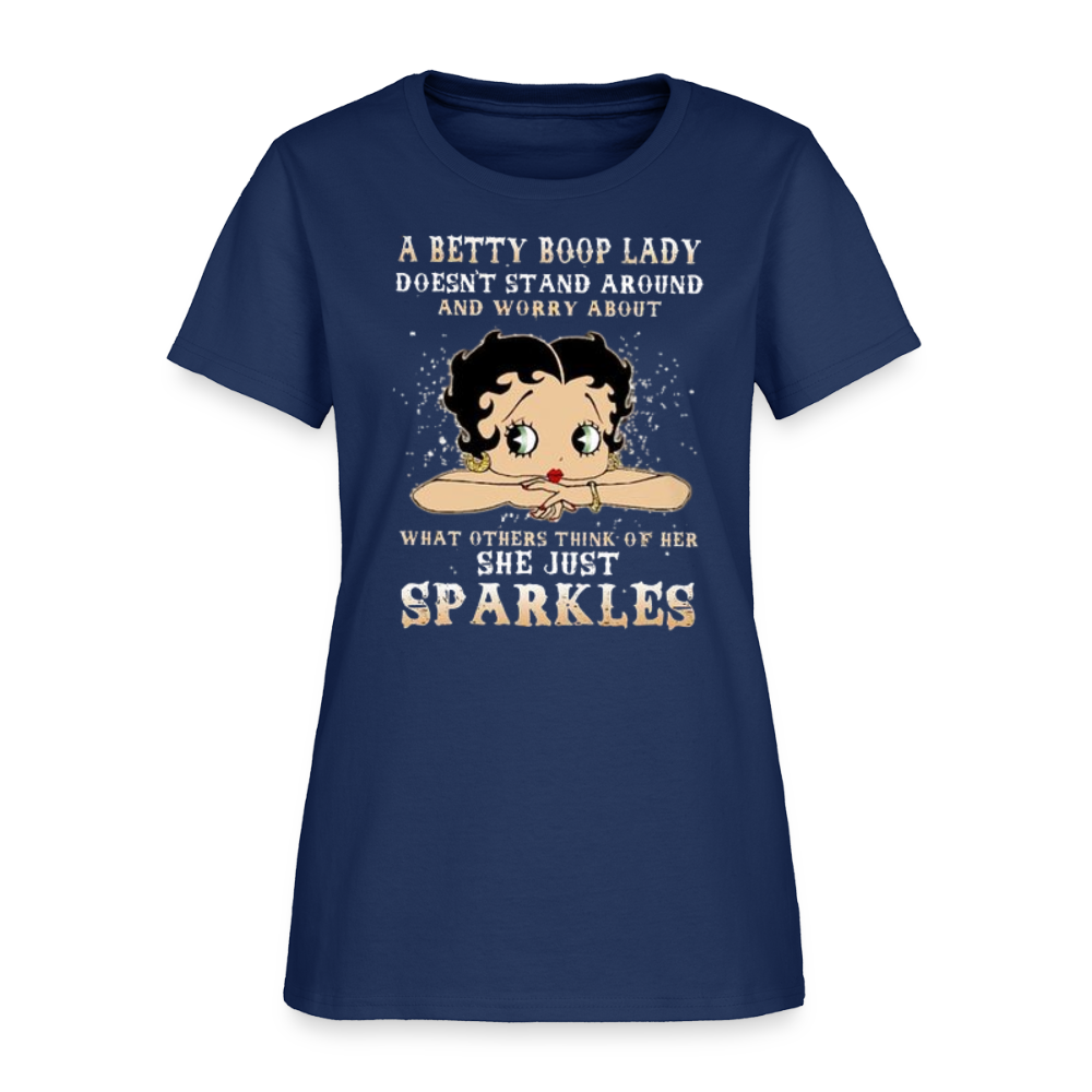 Women's T-Shirt -  blue dusk