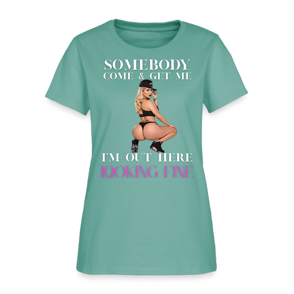 Women's T-Shirt - aquatic