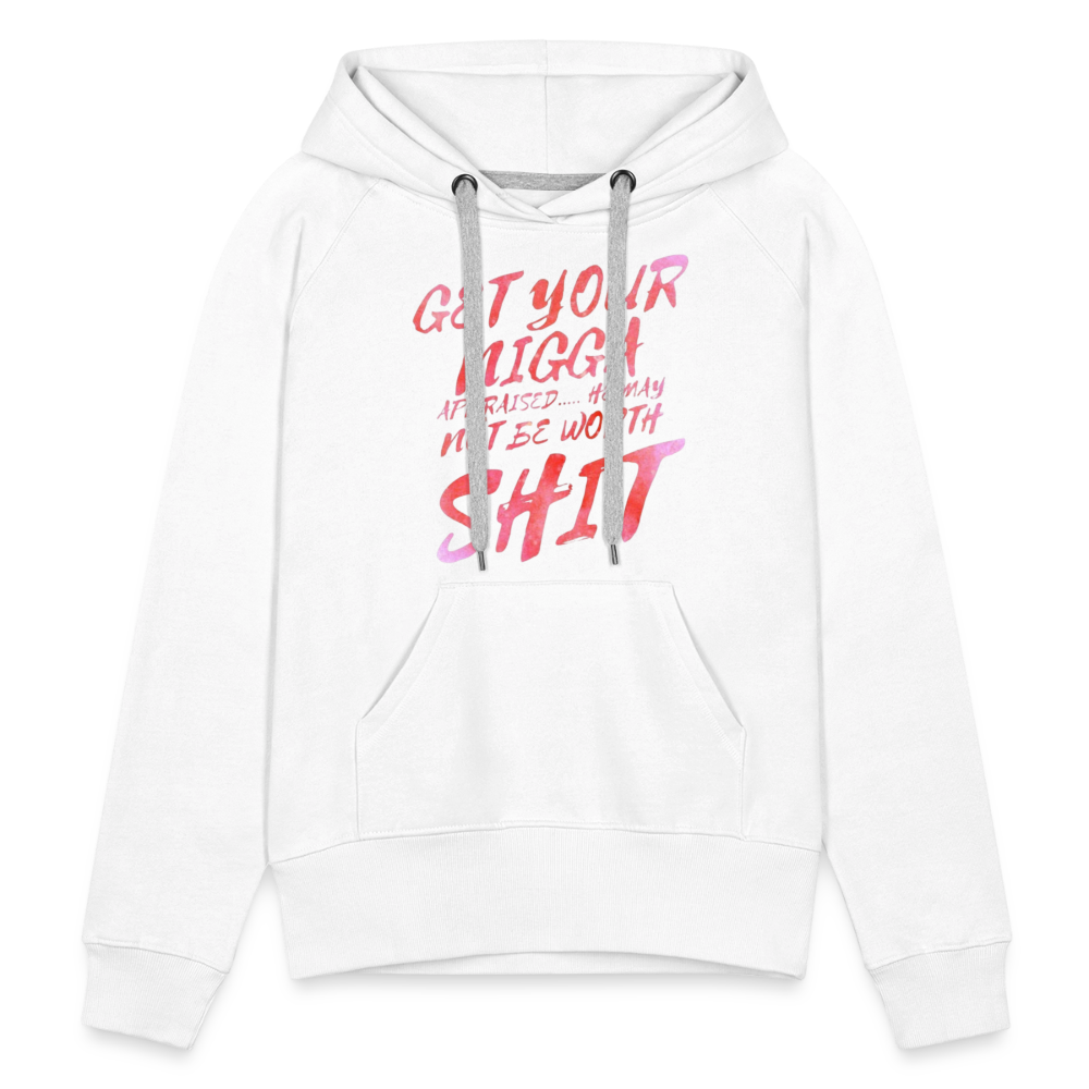 Women’s Premium Hoodie - white